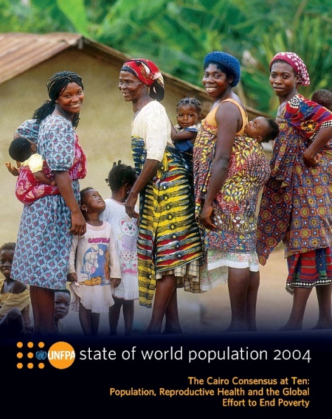 Rapporto UNFPA – Lo stato della popolazione nel mondo 2004. A dieci anni dalla Conferenza del Cairo: popolazione, salute riproduttiva e l’impegno mondiale per eliminare la povertà. Edizione italiana a cura di AIDOS