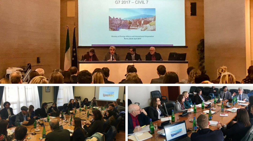 La società civile internazionale incontra il Governo italiano e chiede impegni concreti al G7